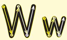 W w