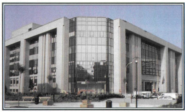 Εικόνα 1-6 Το κτήριο του Συμβουλίου Υπουργών της Ευρωπαϊκής Ένωσης στις Βρυξέλλες