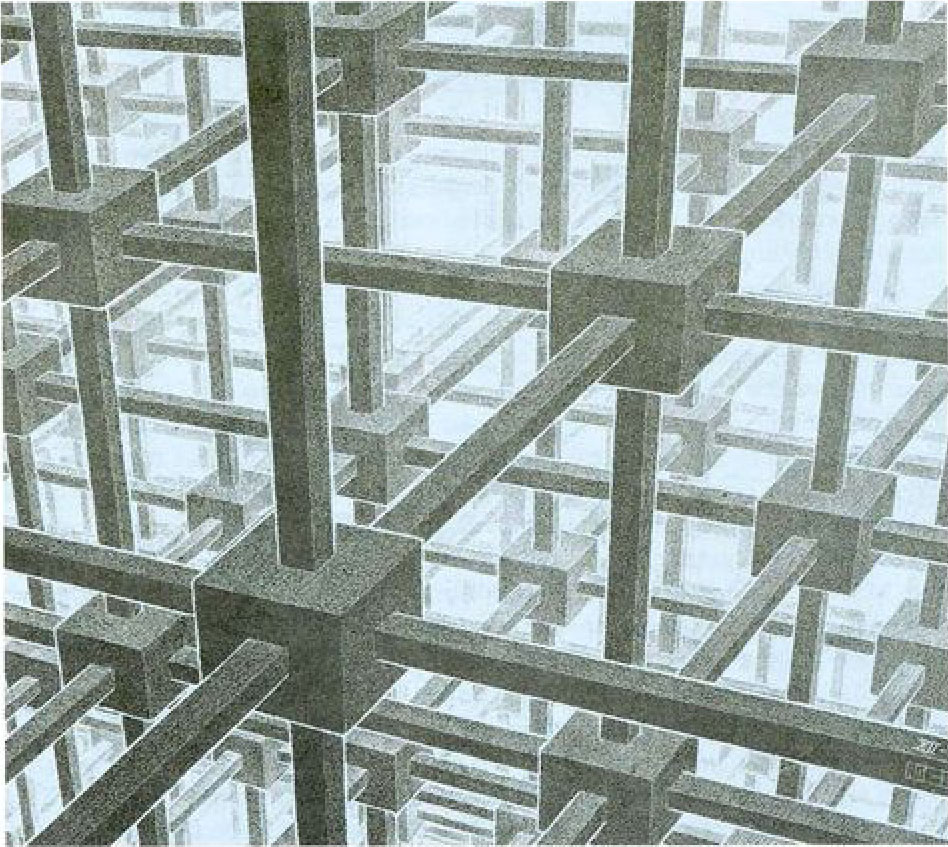 Μ.Κ. Έσερ, «Διαίρεση κυβικού χώρου»