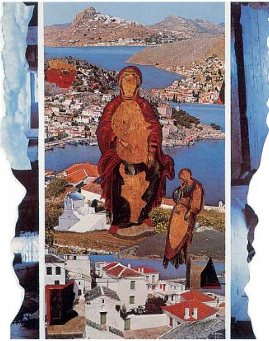 Οδ. Ελύτης, Κολάζ (Ο κήπος με τις αυταπάτες)