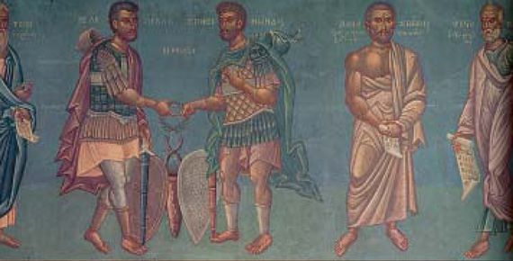 Φ. Κόντογλου, «Ο Πελοπίδας… Επαμεινώνδας… Δημοσθένης… Αριστοτέλης…» (Οι Έλληνες ζωγράφοι, εκδ. Μέλισσα)