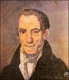 Ο Αδαμάντιος Κοραής, ελαιογραφία του Διονυσίου Τσόκου (1805;-1862), συλλογή Πανεπιστημίου Αθηνών.